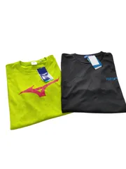 ミズノ ヴィクタス◆卓球ウェア ゲームシャツ 2枚セット XL プラクティス 半袖Tシャツ