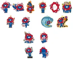 【新品】食玩 キーホルダー 【BOX】EXPO2025 ミャクミャク ぷっくりラバマスビスケット