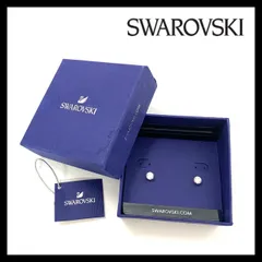 【SWAROVSKI】Stilla スタッドピアス ラウンドカット 1800046 シルバーカラー 一粒 スワロフスキー (SER-3445)