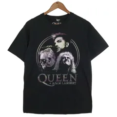 ▼ Adam Lambert Tシャツ【フォト】黒Sサイズ QUEEN 新品 20s】QUEEN THE RHAPSODY TOUR バンド Tシャツ S - メルカリ