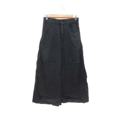 ズッカ zucca ガウチョパンツ S 黒 ブラック /YKのサムネイル