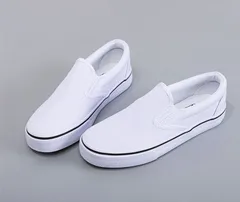 ★スリッポン メンズ レディース 男女兼用 スニーカー シューズ 靴  おしゃれ 履きやすい  バイト ファッション