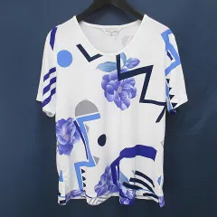 レオナールスポーツ LEONARD SPORT 花柄 フラワー 半袖 Tシャツ