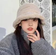 ハット バケットハット 帽子 アクセサリー モコモコ 男女兼用 あったかい 温かい ボア かわいい シンプル カジュアル おしゃれ お洒落 かっこいい こなれ感 ラフ ボーイッシュ スポーティー ラブリー キュート 個性的 クール セクシー 主役級 無地 冬 