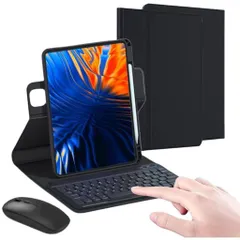 マウス付きiPadAir第6世代(M2)11インチ(2024)キーボードケースiPadAir第5世代第4世代iPadPro11(第4世代/第3世代/第2世/第1世)カバー可愛いカラーキーボード付き360°回転磁気吸着