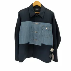 ズッカ ZUCCa 24SS Combined Denim デニムドッキングジャケット メンズ JPN：M のサムネイル