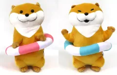 【中古】ぬいぐるみ 全2種セット うきうきうきわBIGぬいぐるみ 「可愛い嘘のカワウソ」