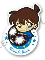 【中古】バッジ・ピンズ(キャラクター) 工藤新一 「名探偵コナン ワッペン風バッジ ししゅうますこっとコレクションvol.2」