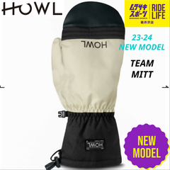 【ムラスポ公式】HOWL　TEAM MITT（MSHML）　23-24　NEW　グローブ　スノーボード　30％OFF