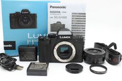 パナソニック(Panasonic) 小型・軽量ミラーレス一眼カメラ ルミックス レンズキット ブラック DC-G100DK-K