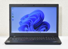 Lenovo ThinkPad L580/Core i5-8250U/メモリ8GB/NVMe SSD 256GB/15.6インチ/FHD/Webカメラ/Windows 11 /中古ノートパソコン