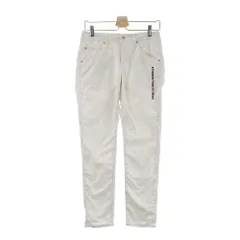 サイズ：M ROUGH&SWELL ラフアンドスウェル  ストレッチパンツ  ホワイト系 [240101442882] ゴルフウェア レディース ストスト