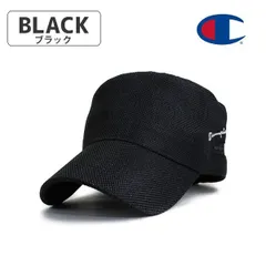 【2サイズ】Champion チャンピオン 帽子 シートワークキャップ ブラック
