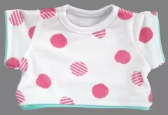 【中古】ぬいぐるみ ドットTシャツ(ロージー/来栖翔/ピンク) PRINCE CAT専用コスチューム 「うたの☆プリンスさまっ♪」