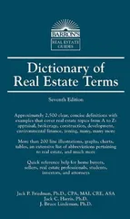 Dictionary of Real Estate Terms (Barrons Business Dictionaries)