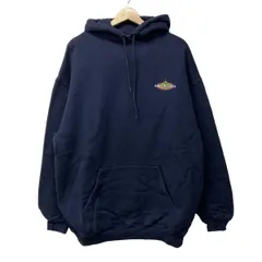 BALENCIAGA(バレンシアガ) パーカー サイズM レディース - 578135 ネイビー 長袖/バックロゴのサムネイル