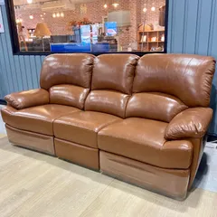 LURKEY SOFAラルーキーイタリア製デザインソファ3人掛けブラウン