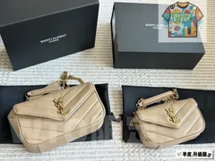 SAINT LAURENT 2025早春 ルルー ラムスキンバッグ ? シュプリームステッチ仕様 [本日特価|新品未使用品]-WT0輸入-FN24