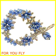 【数量限定】MIYUKI ビーズキット スーパーデュオビーズ アクセサリーキット ブルーシェル・ブレスレット BFK-456