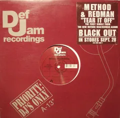米12” Method Man & Redman Tear It Off 3145623301 Def Jam Recordings,  /00250