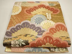 大特価❗️【新品】佐賀錦　正絹袋帯　３点セット　99.99%地金プラチナ file.jpg