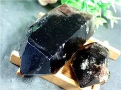 AAA級【魔除け】◇天然モリオン(黒水晶）クラスターB80C6/104C07B