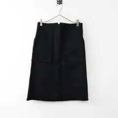 【値下げ】ドゥロワー Drawer コットンツイル ポケット 台形スカート 36 ブラック /黒 ベーシック ボトムス【2400014382327】のサムネイル