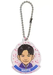 【中古】キーホルダー・マスコット(男性) NAOTO(三代目J Soul Brothers) アクリルキーホルダー 2018桜ver. EXILE TRIBE STATION オンラインカプセル