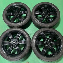 ミニ ペダルスパーク525 17インチ 7j +54 PCD112 ブリヂストン VRX3 205/45R17 2022年 スタッドレス MINI F55 F56 F57