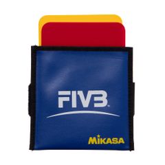【大人気！】イエロー/レッド バレーボール警告カード(審判用)VK ミカサ(MIKASA)