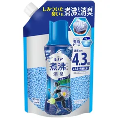 【数量限定】煮沸レベル消臭 抗菌ビーズ 超消臭 SPORTS クールリフレッシュ&シトラス 詰め替え レノア 1810mL [大容量]