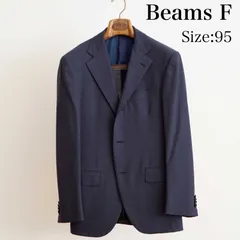 美品】beams F好き必見アトリエベルンハンドメイドタイネイビー無地