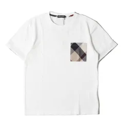 【美品】BLACK LABEL CRESTBRIDGE ブラック レーベル クレストブリッジ Tシャツ ホワイト 白 サイズ:S | チェックポケット メッシュ Tシャツ | トップス カットソー 半袖【メンズ】【中古】