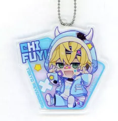 【中古】キーホルダー 松野千冬 アクリルキーホルダー 「まるくじ 東京リベンジャーズ でびデコパーカーシリーズ」 中吉04