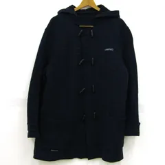 美品 PAPAS パパス ロングコート ピーコートワインレッド XL相当