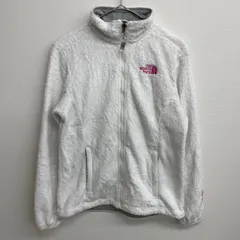 THE NORTH FACE フリースジャケット ボア ホワイト ピンクリボン 限定 かわいい【レディースS】
