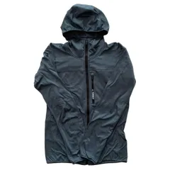 adidas アディダス パーカー ジップアップ グレー系 ポリエステル 伸縮性