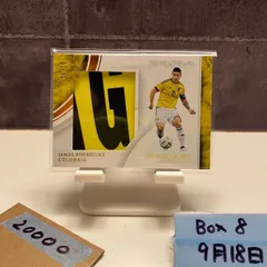 2017 Panini James Rodríguez 06/25 Colombia Jumbo Patch パッチ Immaculate Collection カード