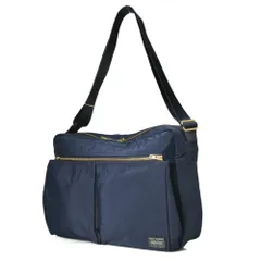 【極美品✨】PORTER ドラフト ショルダーバッグ L ネイビー ユニセックス 極美品✨】PORTER ドラフト ショルダーバッグ L ネイビー ユニ
