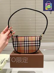 【今日特価】Burberry バーバリー ミニホボシリーズ クラシック格紋提花で百搭なシンプルデザイン-WTO輸入2
