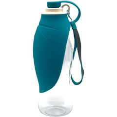 FJmark ペットウォーターボトル 給水器 犬 携帯用 水飲みボトル (ブルー)