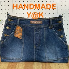 大きめ⭐️メッセンジャーバッグ⭐️カッコいい系⭐️デニムリメイク