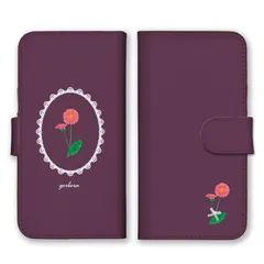 iPhone11Pro ケース 手帳型 アイフォン11 プロ スマホケース 携帯ケース お花 チューリップ ひまわり 鈴蘭 ワンポイント ほぼ無地 可愛い パステルカラー くすみカラー  スマホカバー カラー09