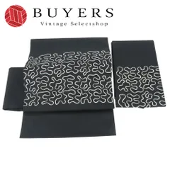 【中古】 その他帯 作り帯 軽装帯 正絹(金銀糸除く) ブラック ホワイト お太鼓 洒落帯 モダン 和装 呉服 和服 きもの レディース 女性