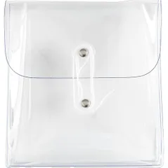 ［ドナリー］クリアケース 筆箱 ペンケース マルチポーチ 韓国 雑貨 透明 収納 ミニサイズ (シンプル) [シンプル]