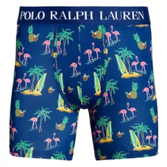 ポロラルフローレン：RECYCLED MICROFIBER ボクサーブリーフ (ココナッツ・フラミンゴ)のサムネイル