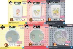 【中古】マグカップ・湯のみ 全6種セット がらすこれくしょん 「一番くじ SPY×FAMILY -Lovely Ordinary Days-」 E賞