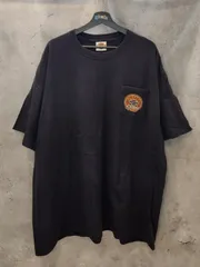 Harley ブラックT 胸ポケット付 NEW ORLEANS SM007