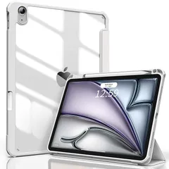 【新品】 SQBEBS iPad Air 11インチ (M3/M2) ケース 2025/2024 iPad Air 第5世代/第4世代 ケース 2022/2020 10.9インチ 透明 アクリル カバー Apple Pencil Pro/USB-C/2 ワ 0