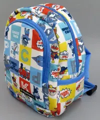 【中古】バッグ 集合 スクエア総柄リュック 6L 「アンパンマン」 プレミアムバンダイ限定